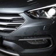Hyundai Santa Fe установка линз Hella 5R.