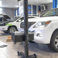 Светодиодные птф в Lexus LX 570 и подключение Probright EFM