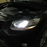 Hyundai Santa Fe 2 замена линз