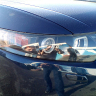 Honda Accord 8 установка светодиодных колец в фары