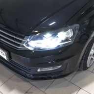 Установка светодиодных BI-LED линз на Volkswagen Polo