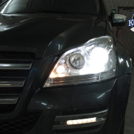 Mercedes Benz GL замена линз