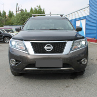 Nissan Pathfinder IV установка биксеноновых линз