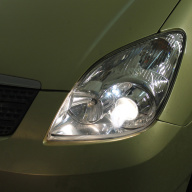 Toyota Verso установка бигалогеновых линз