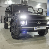LED оптика на LADA Niva Legend