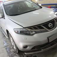 Murano Z51 замена линз на Hella 3R