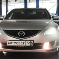 Mazda 6 GH / замена на биксенон Hella 3R