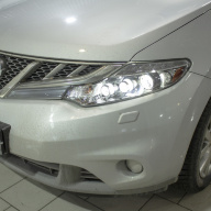 Nissan Murano Z51 - возвращаем фарам яркий свет