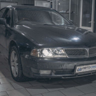 Установка bi-led линз в Mitsubishi Diamante
