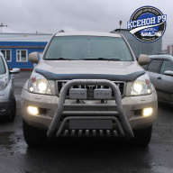 Toyota Land Cruiser Prado 120 установка линз Koito Q5