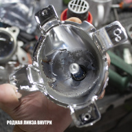 Hyundai Sonata - сделали замену родных выгоревших линз на новые