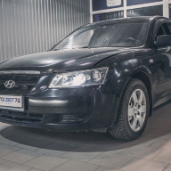 Hyundai Sonata V (NF) - замена галогена на bi-led