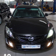 Mazda 6 GH - замена штатных выгоревших линз на новые биксеноновые Hella 3R