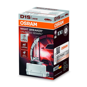 Ксеноновая лампа D1S OSRAM Xenarc Night Breaker Unlimited +70% 66140XNB 