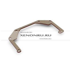 Переходные рамки Mitsubishi Pajero Sport 2008- под Hella 3R, Aozoom (Комплект, 2шт)  Переходная рамка для замены заводских линз на биксеноновые HELLA 3, HELLA 3R на авто Mitsubishi Pajero Sport 2008 по н.в.